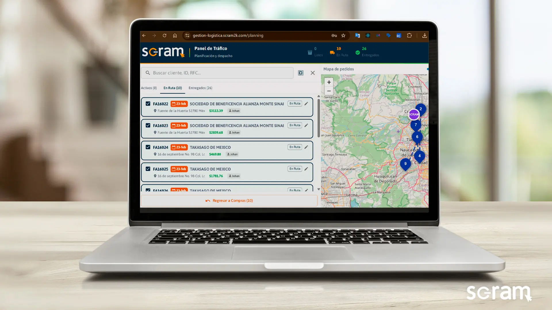 Sistema de Gestión Logística